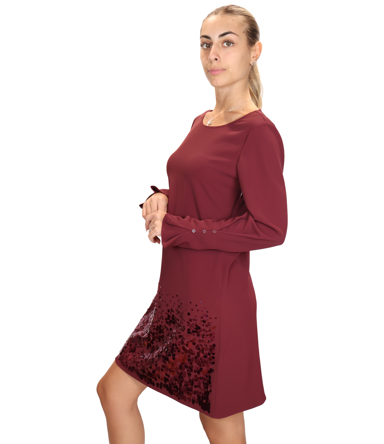 Pennyblack Abito Pbpribelle Bordeaux Donna