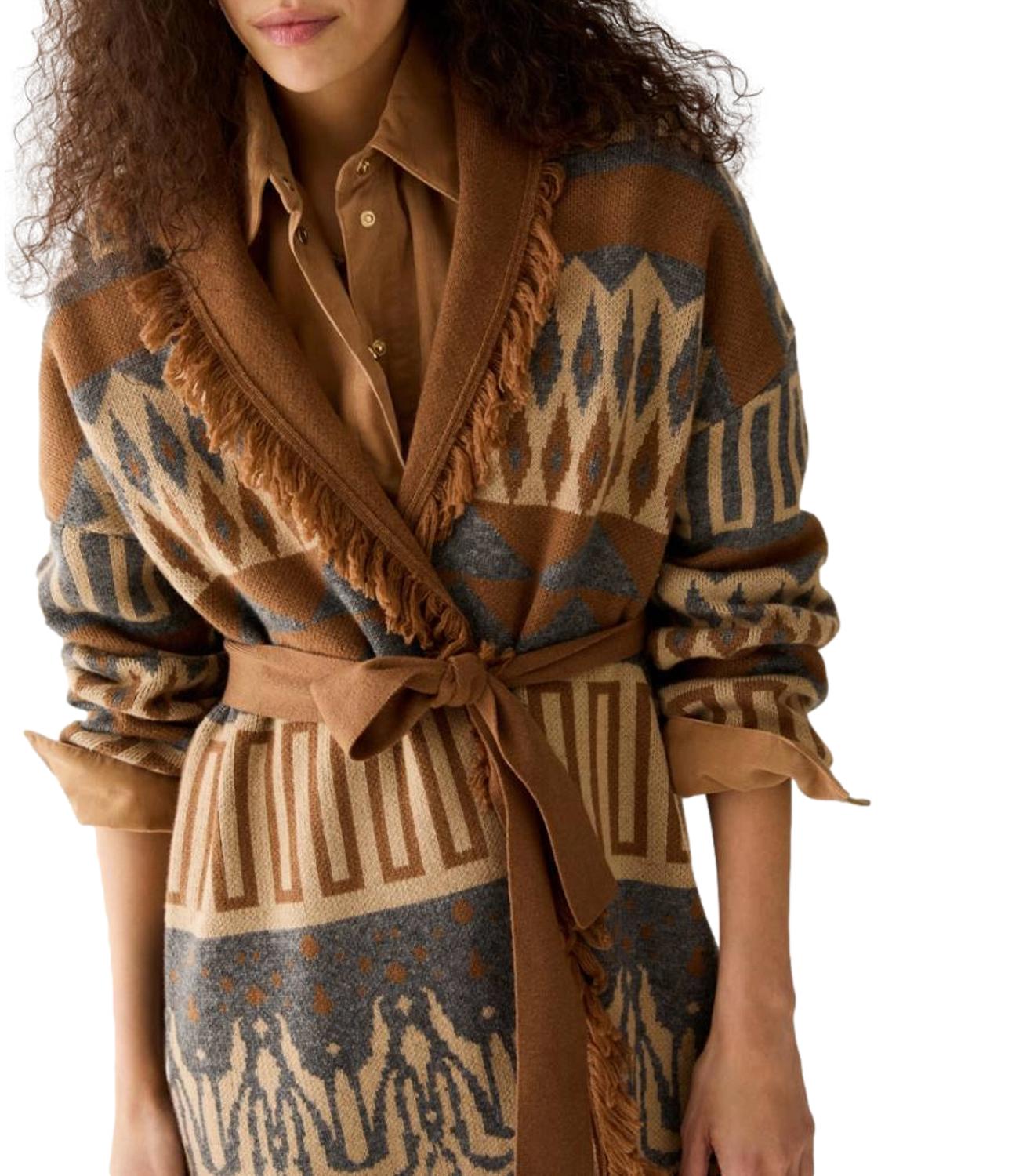 Pennyblack Cardigan Pbbarmonioso Tabacco Donna