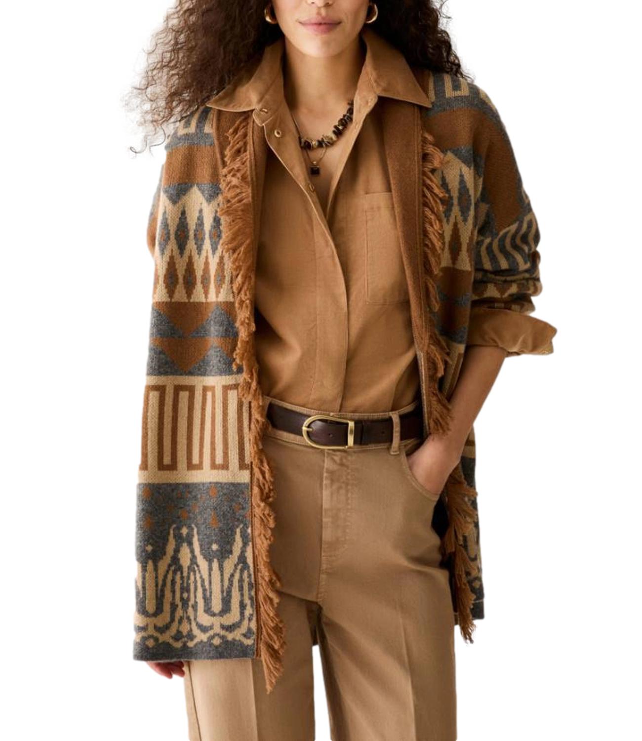 Pennyblack Cardigan Pbbarmonioso Tabacco Donna