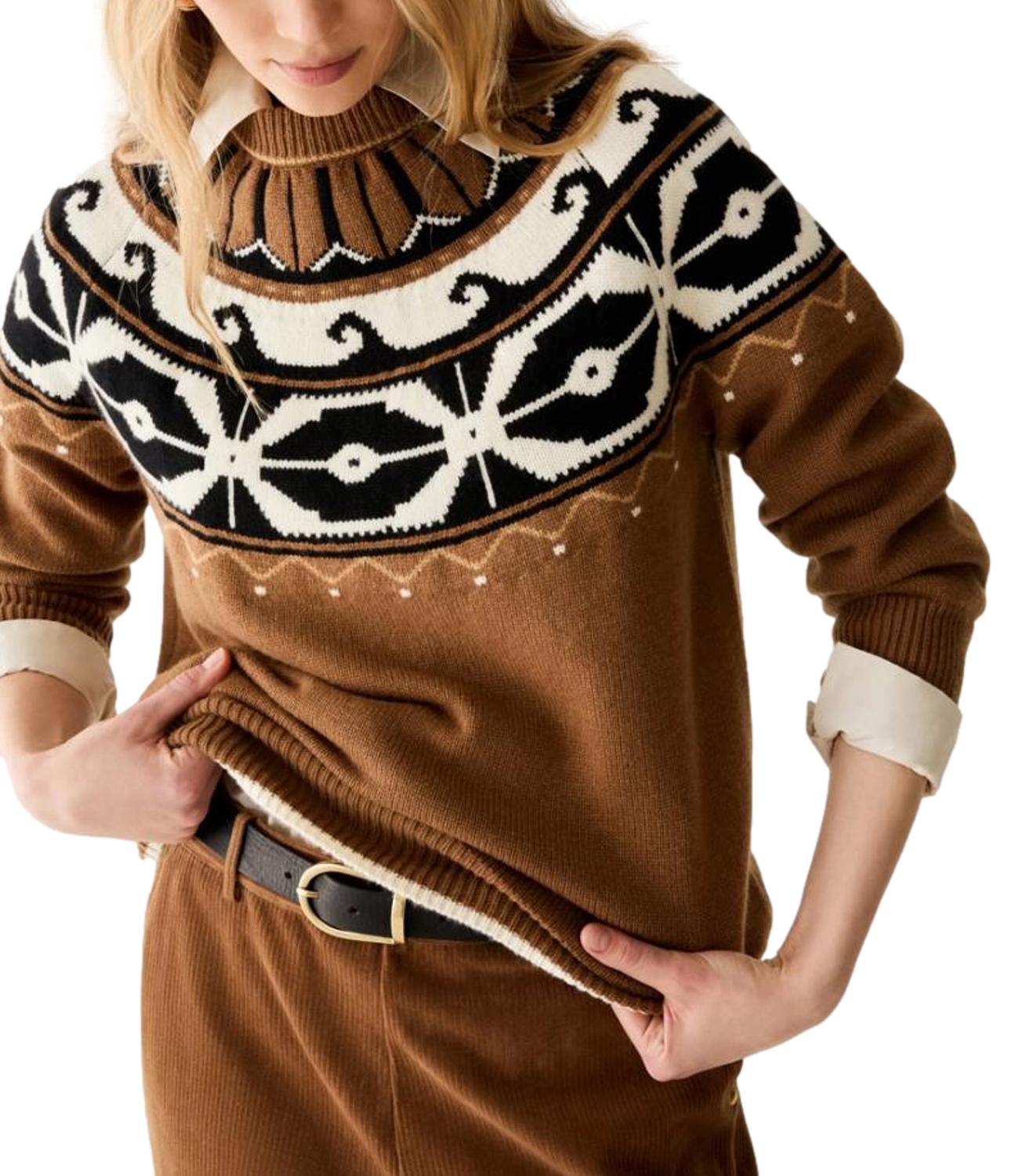 Pennyblack Maglia Pbbelodia Tabacco Donna