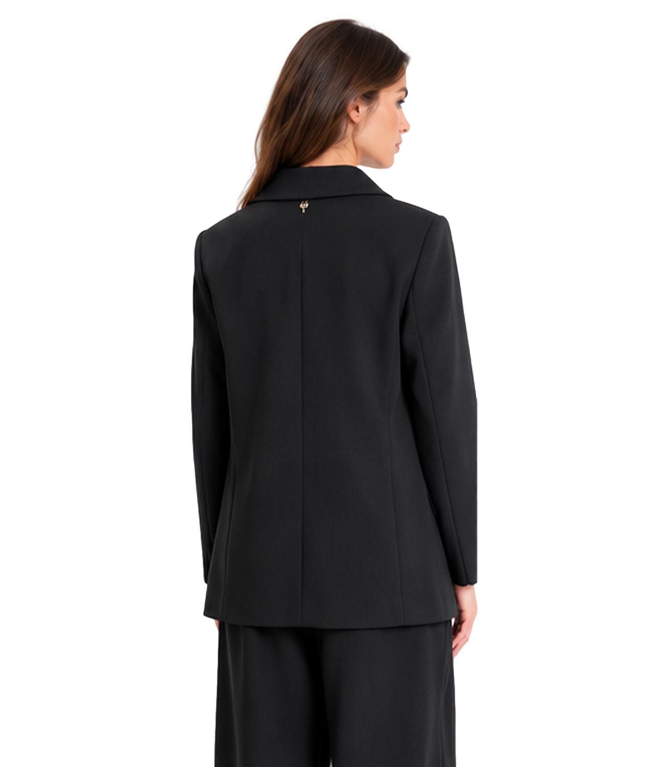 Giacca doppiopetto Philia Loft donna nero