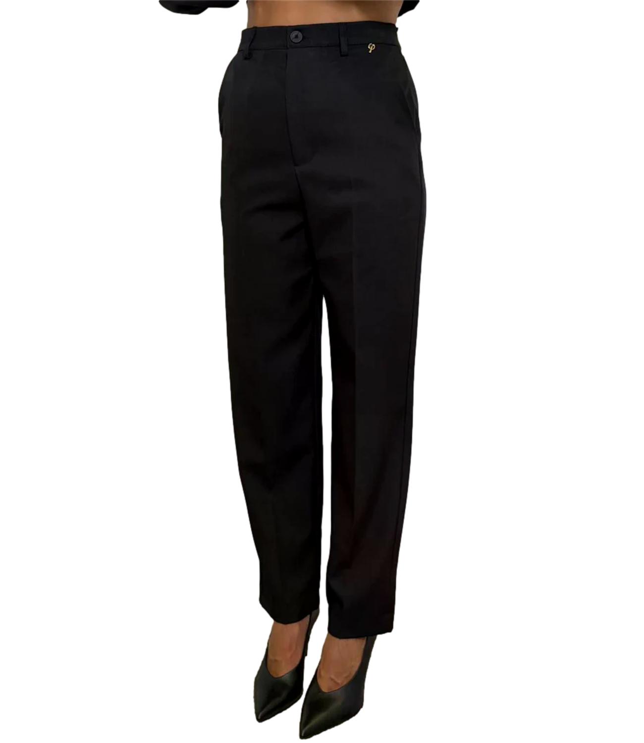 Pantalone nero Philia Loft donna carrot fit
