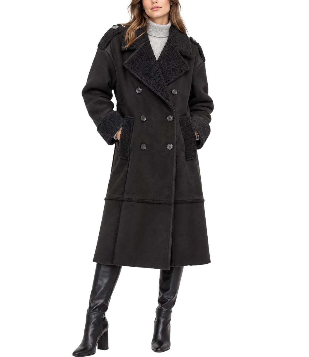 Philia Loft ecomontone lungo donna nero