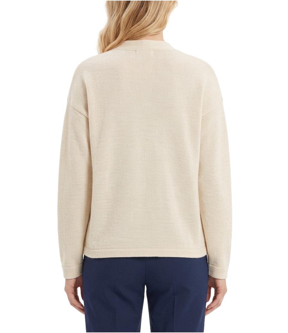 Cardigan beige panna Misto Lana Philia Loft