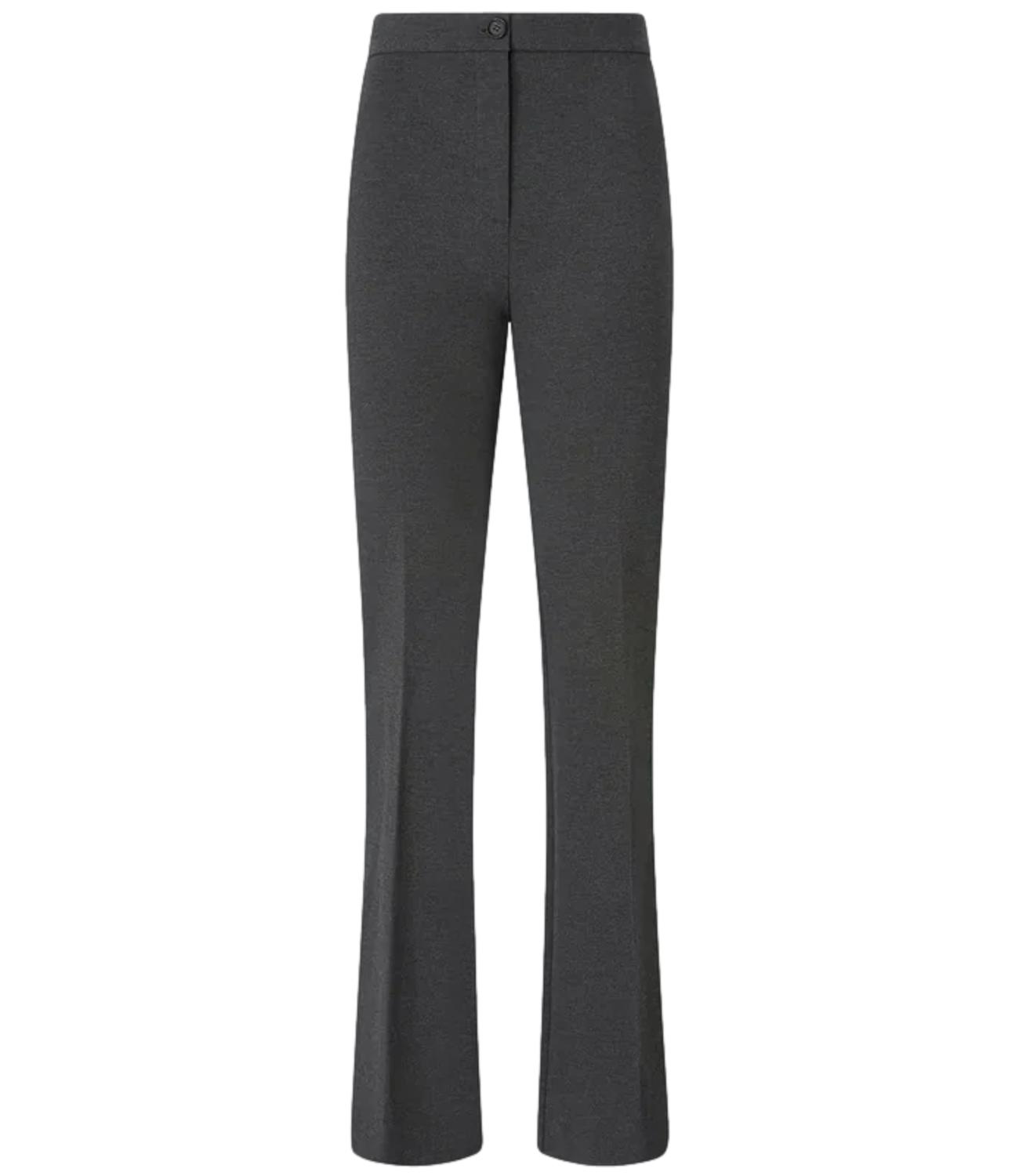Pinko pantalone Hulka flared grigio scuro donna