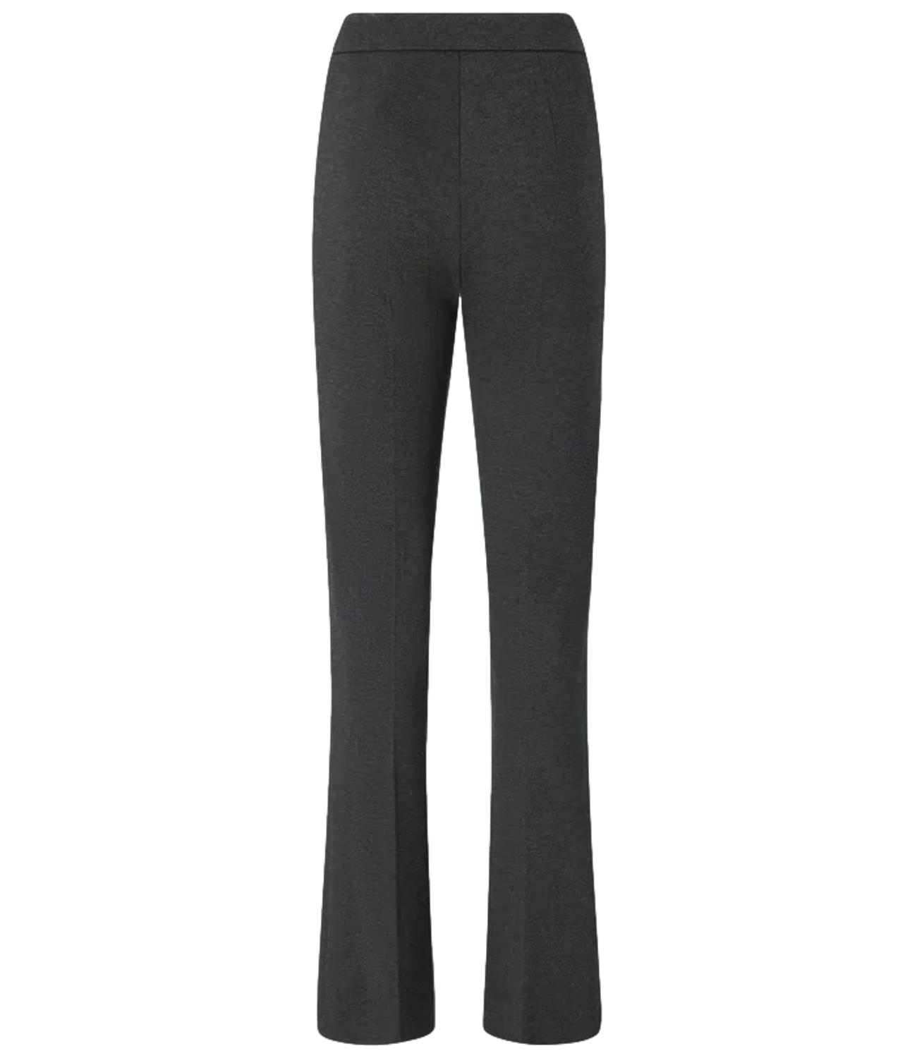 Pinko pantalone Hulka flared grigio scuro donna