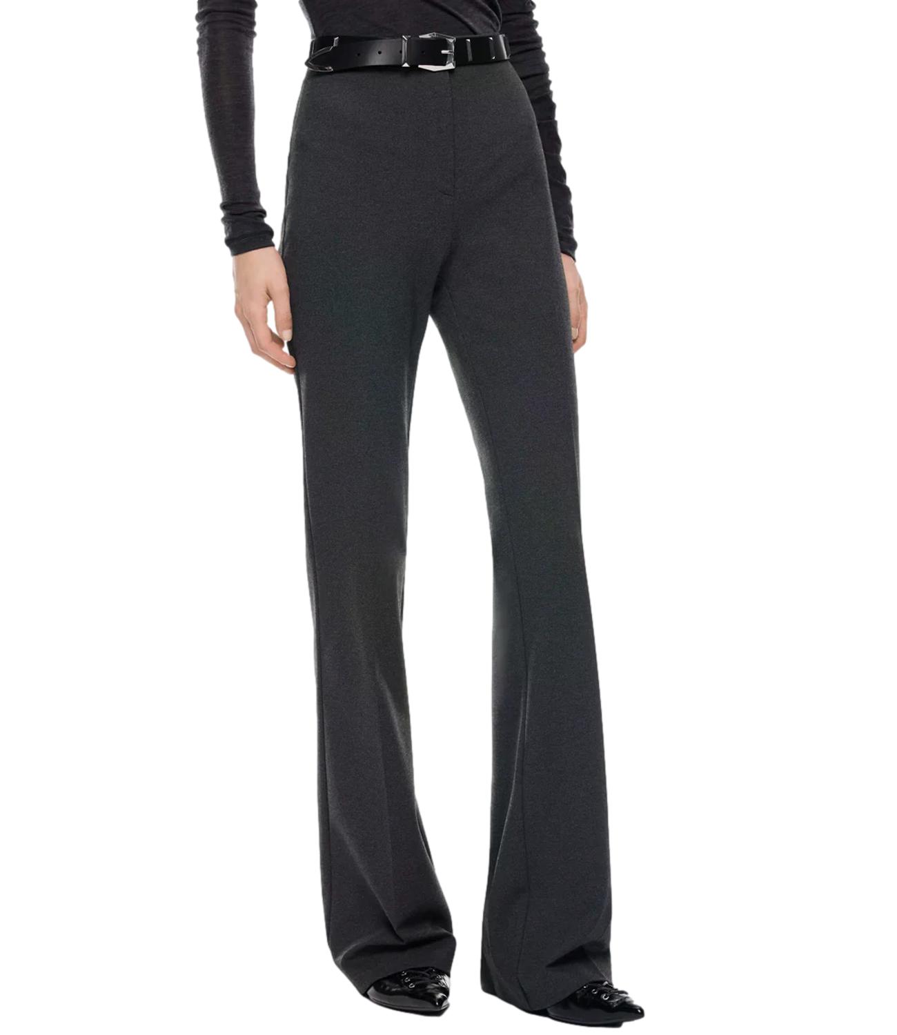 Pinko pantalone Hulka flared grigio scuro donna