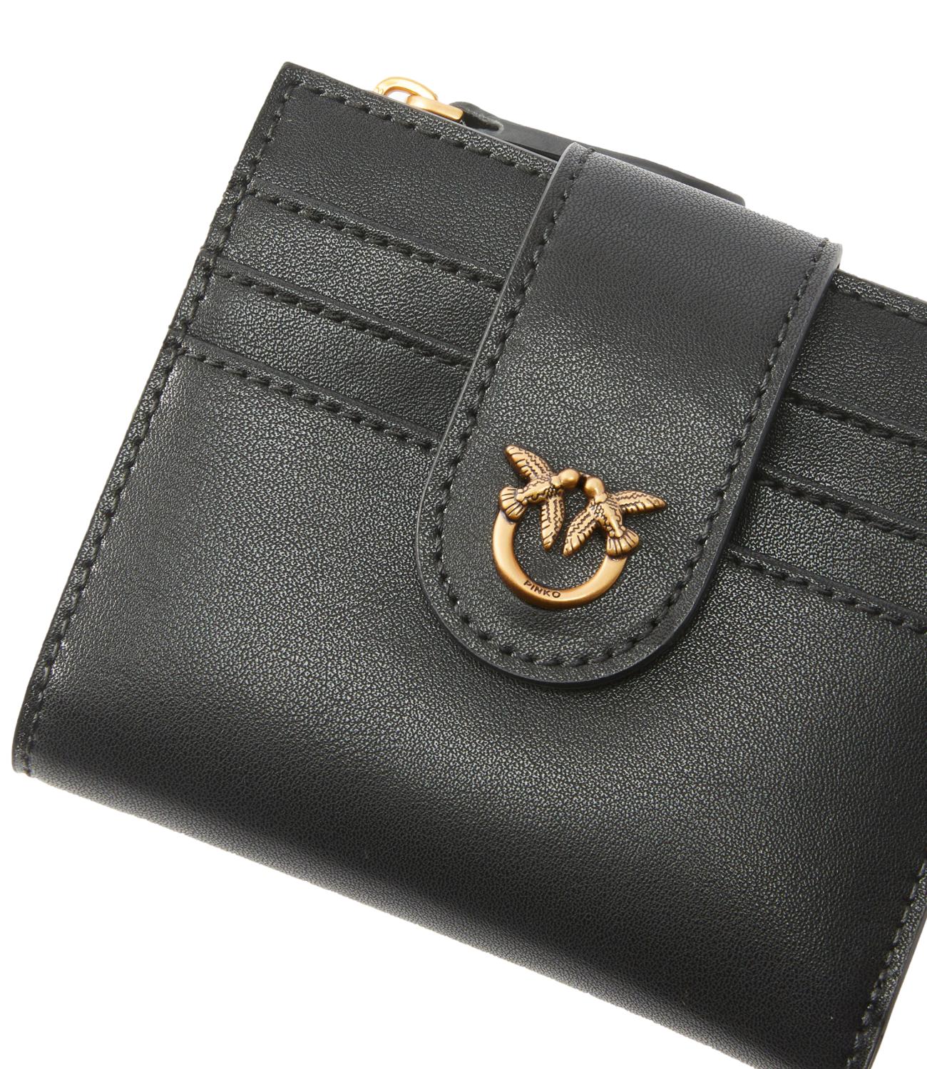 Pinko portafoglio Multi Purpose small nero