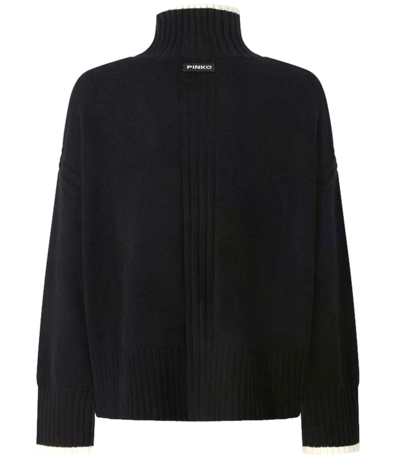 Pinko Maglia dolcevita nero donna