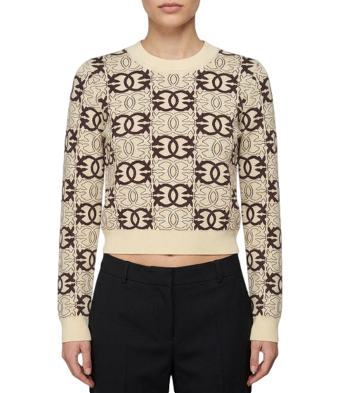 Pinko maglia Gypsies Cropped Jacquard