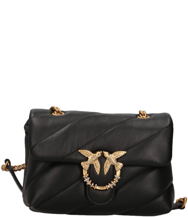Pinko Love Bag Puff Mini marrone marasca