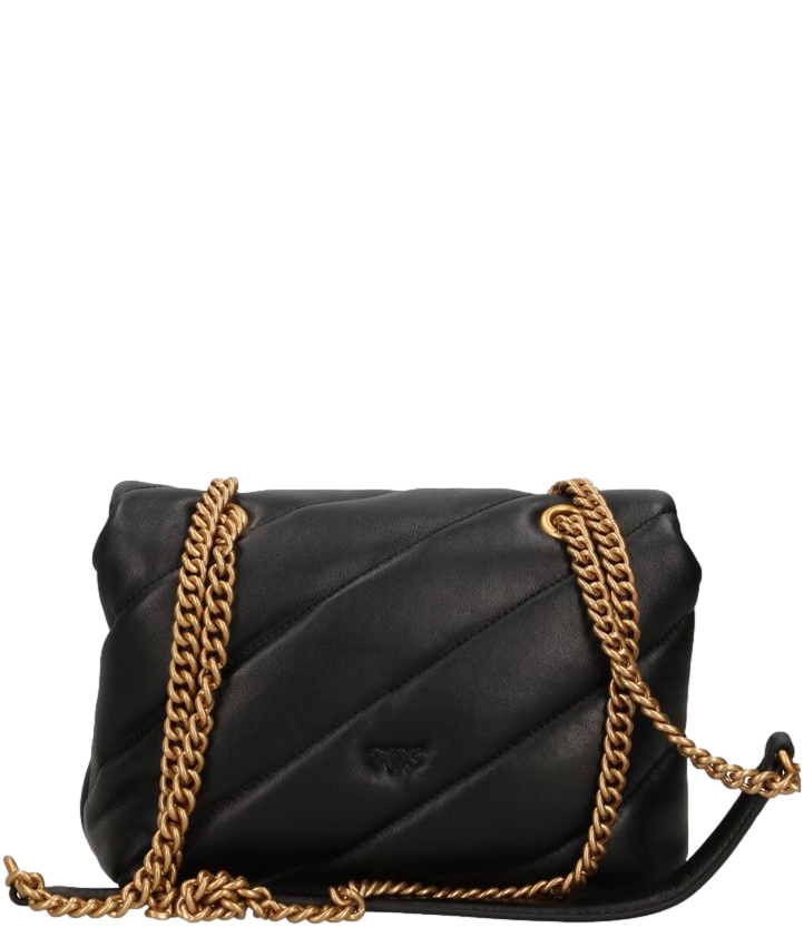 Pinko Love Bag Puff Mini marrone marasca