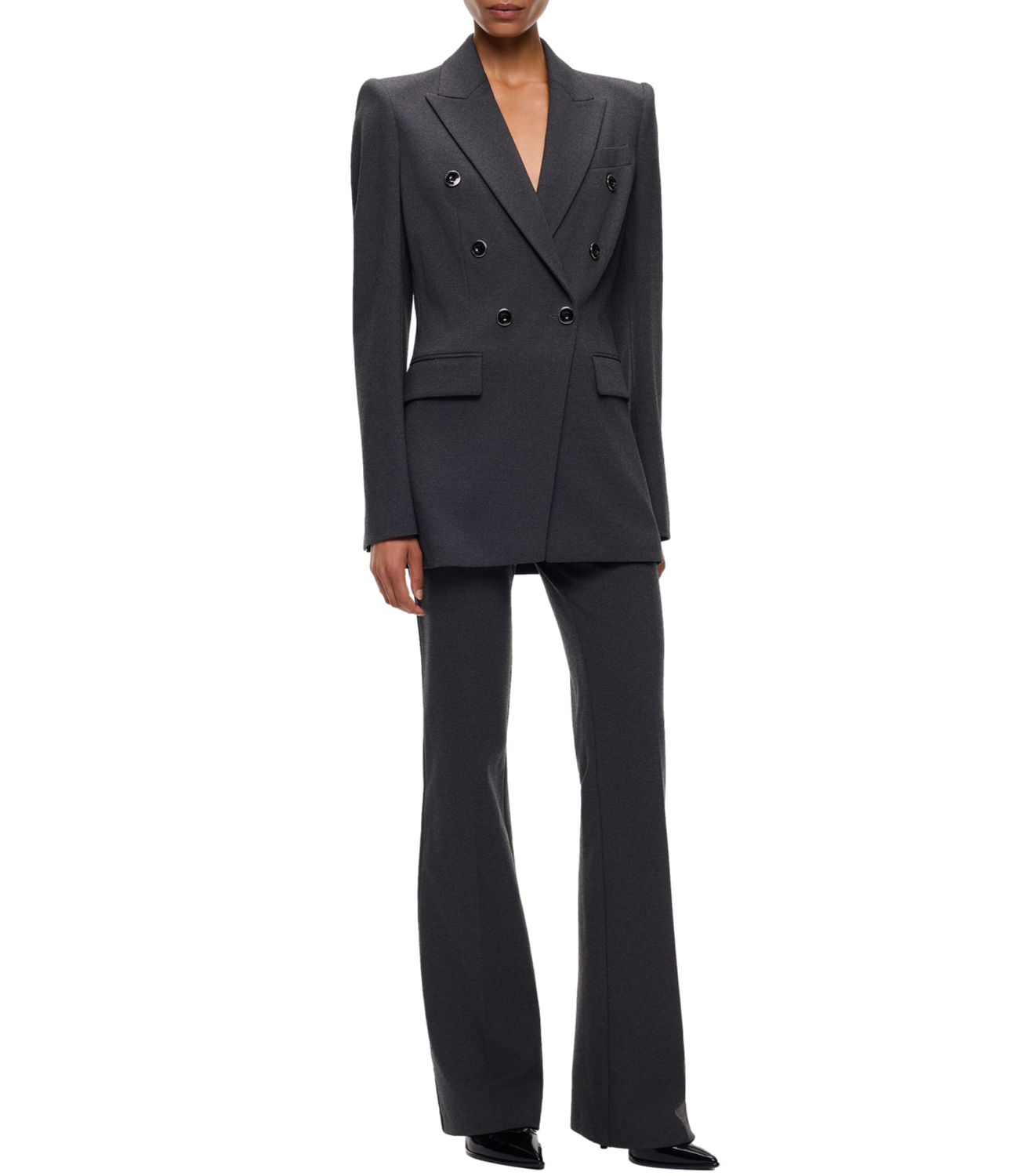 Pinko Hibiscus Giacca Punto Stoffa grigio scuro
