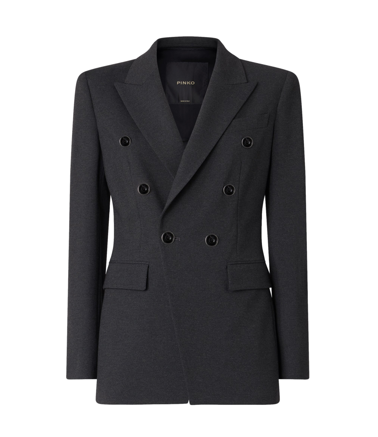 Pinko Hibiscus Giacca Punto Stoffa grigio scuro