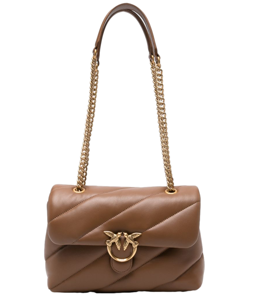 Pinko Love Bag Puff Classic media marrone