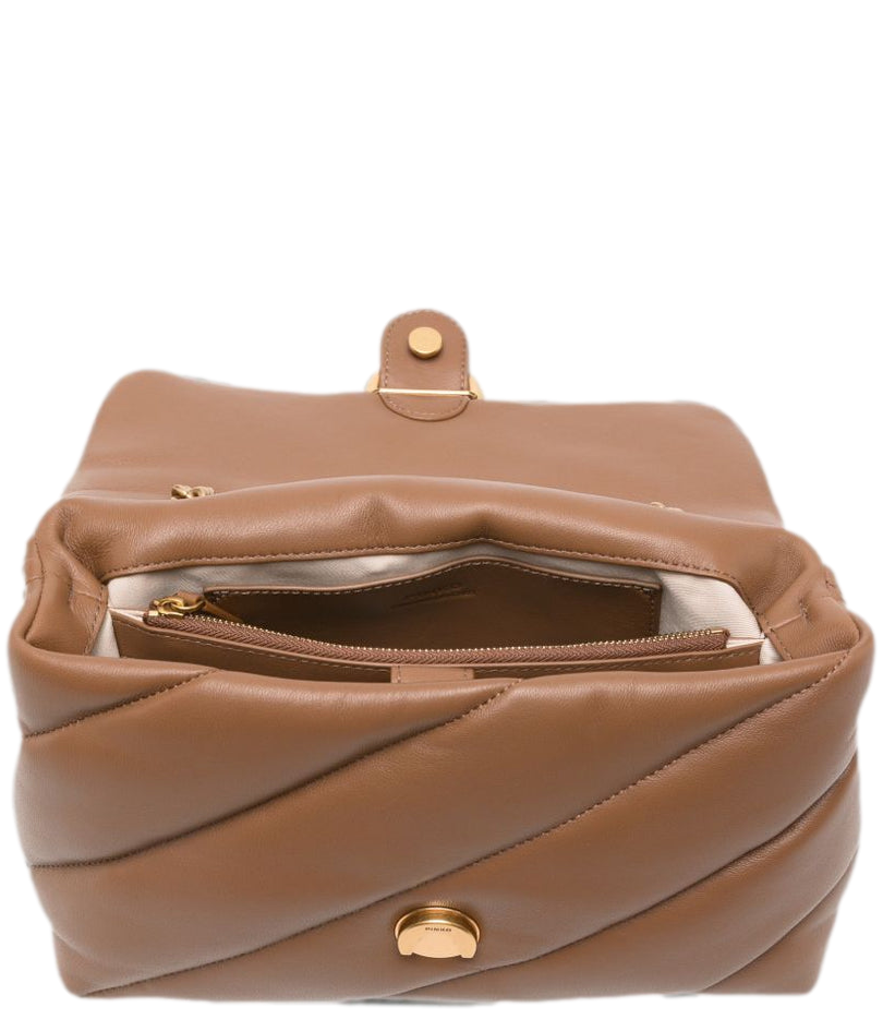 Pinko Love Bag Puff Classic media marrone