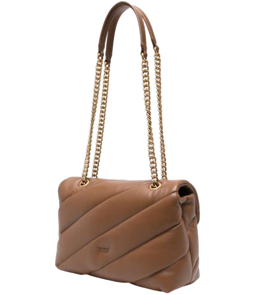 Pinko Love Bag Puff Classic media marrone