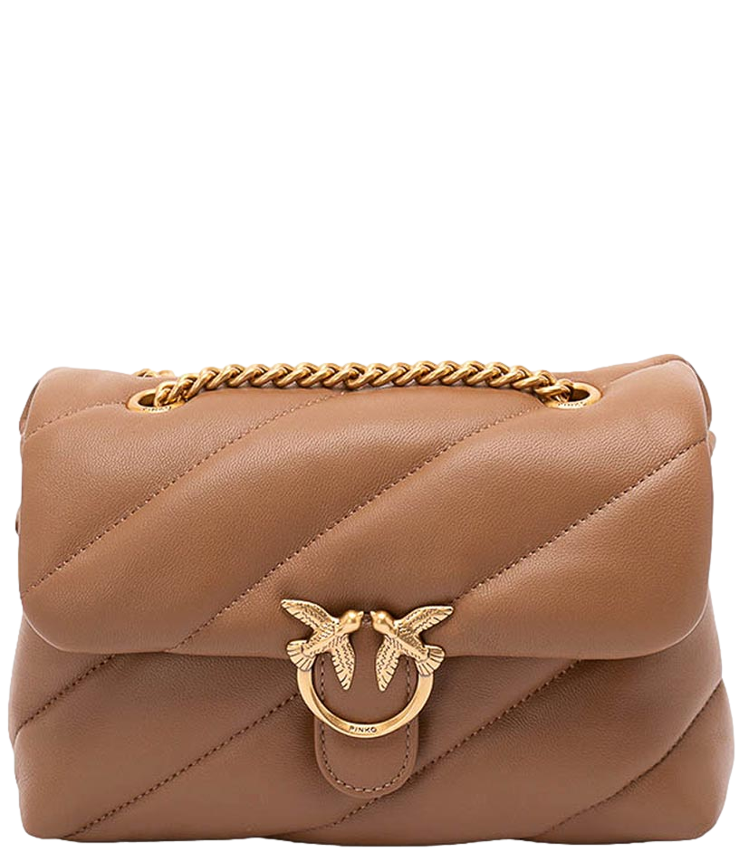 Pinko Love Bag Puff Mini marrone cognac