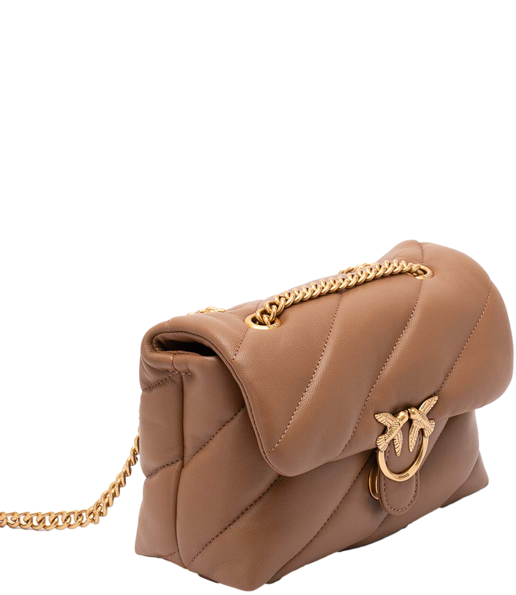 Pinko Love Bag Puff Mini marrone cognac