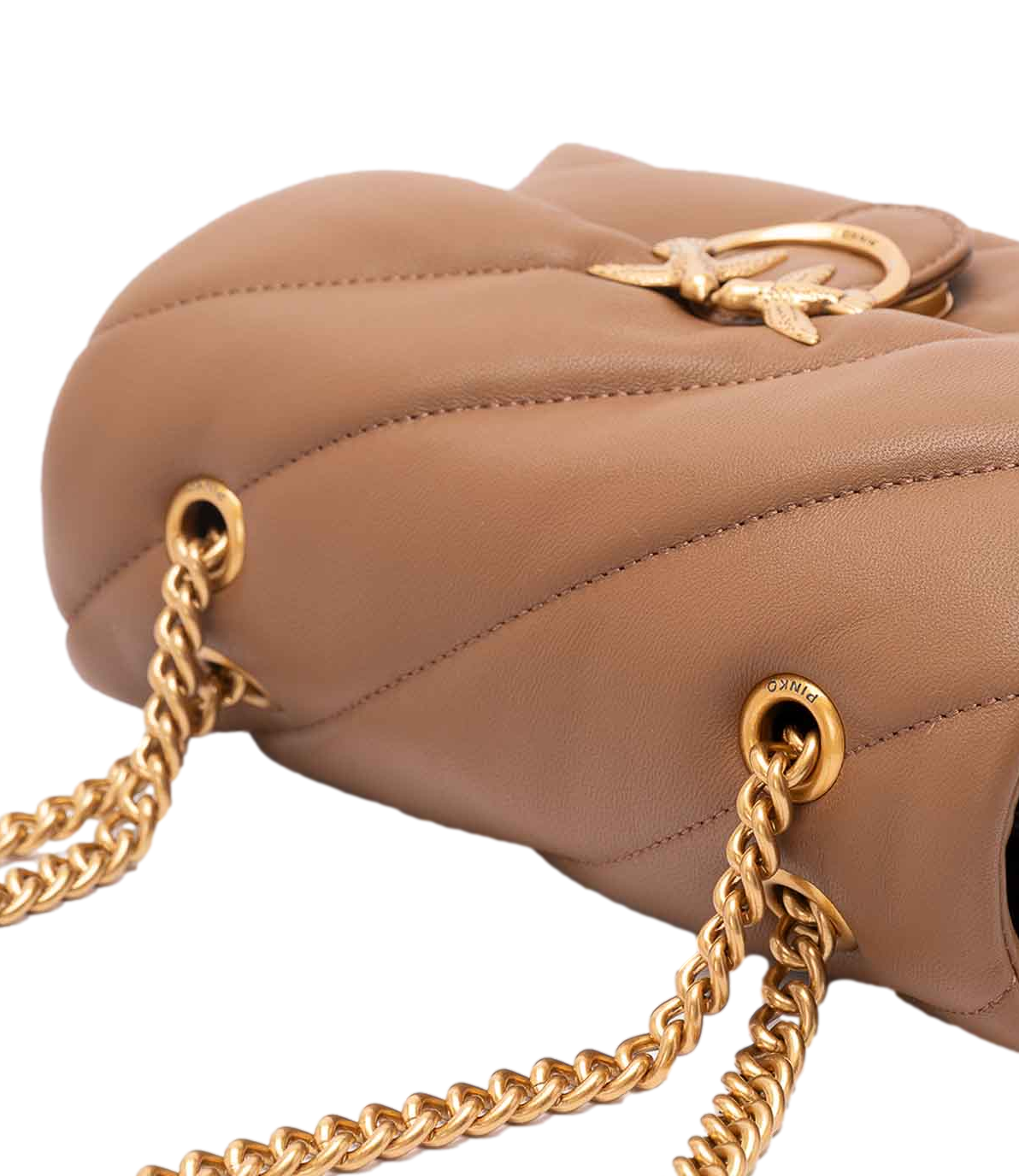 Pinko Love Bag Puff Mini marrone cognac