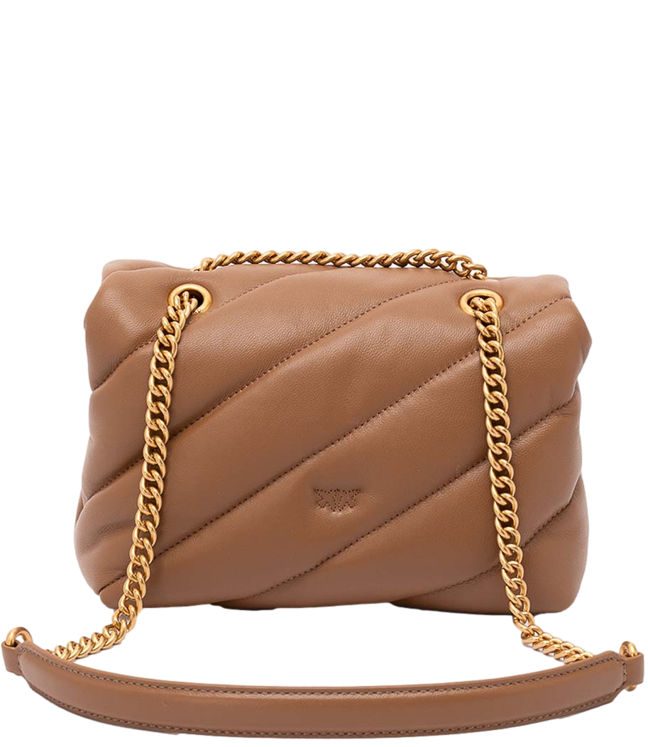 Pinko Love Bag Puff Mini marrone cognac