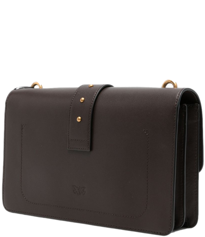 Pinko Love Bag One media marrone marasca