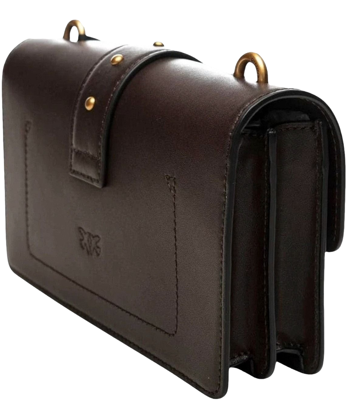 Pinko Love Bag One piccola marrone marasca