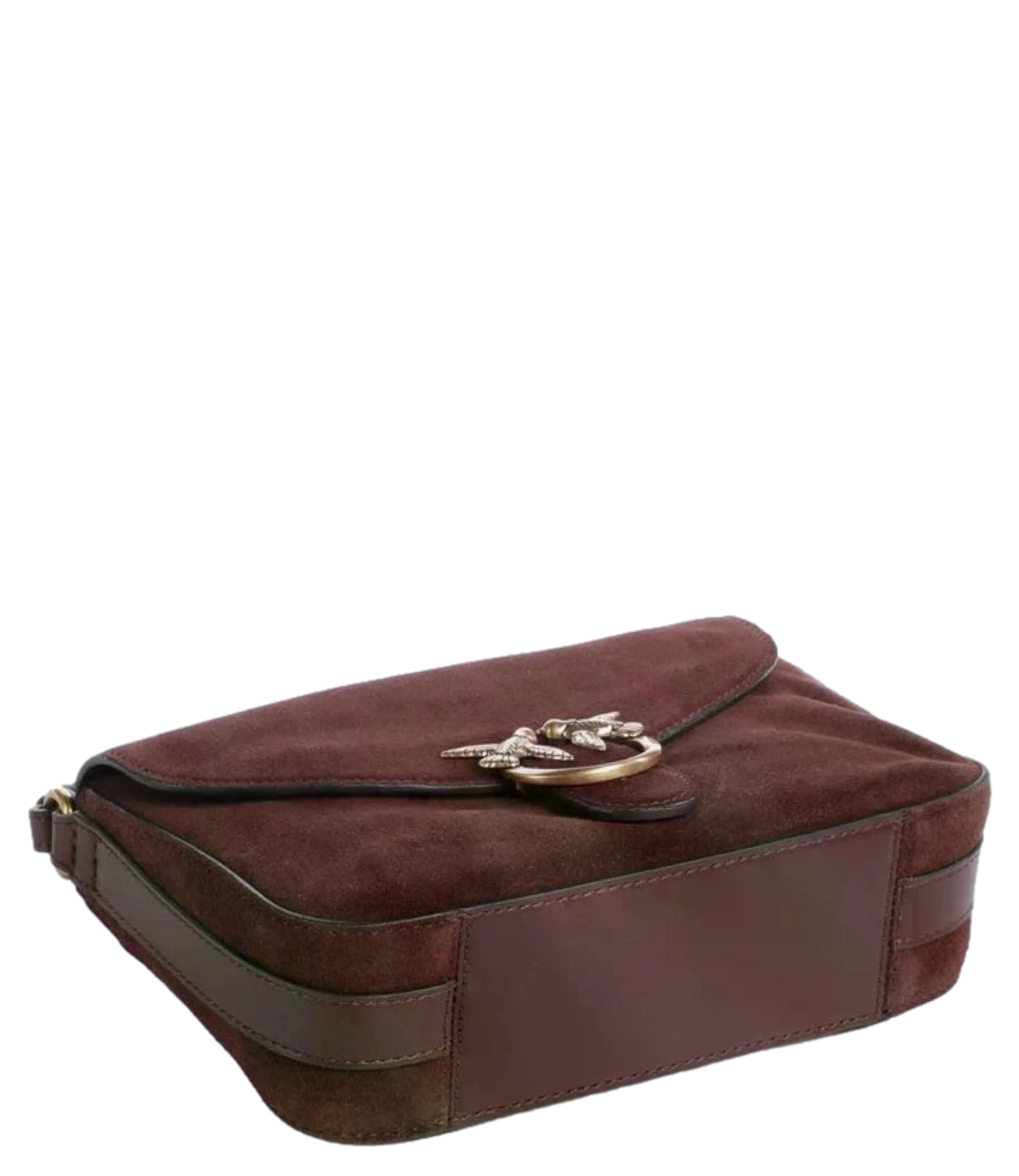 Pinko Borsa Love One Slouchy Cl Small Borgogna Donna