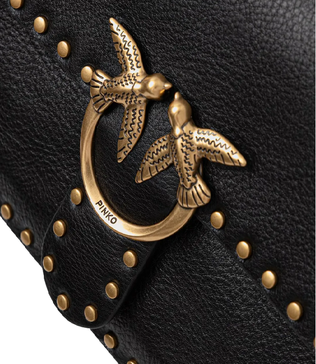 Pinko borsa Love One Slouchy Cl Studs Smal