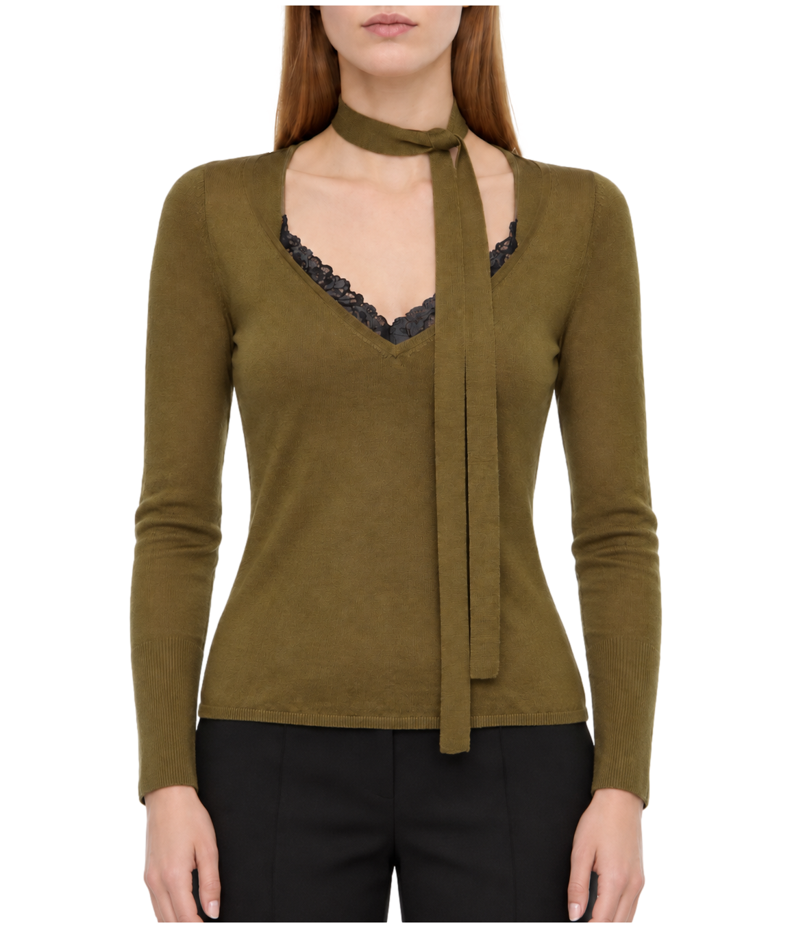 Pinko Soffio Maglia Lingerie 100 Wool