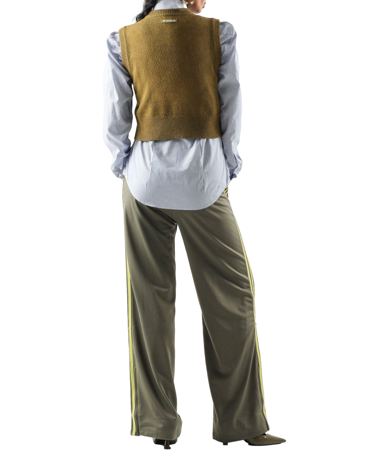 Belato Gilet Blend Wool Con De