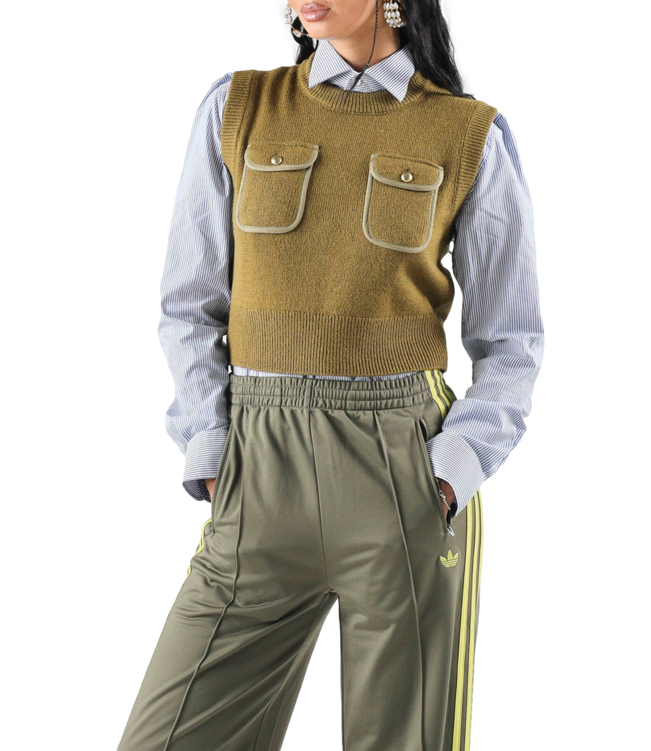Belato Gilet Blend Wool Con De