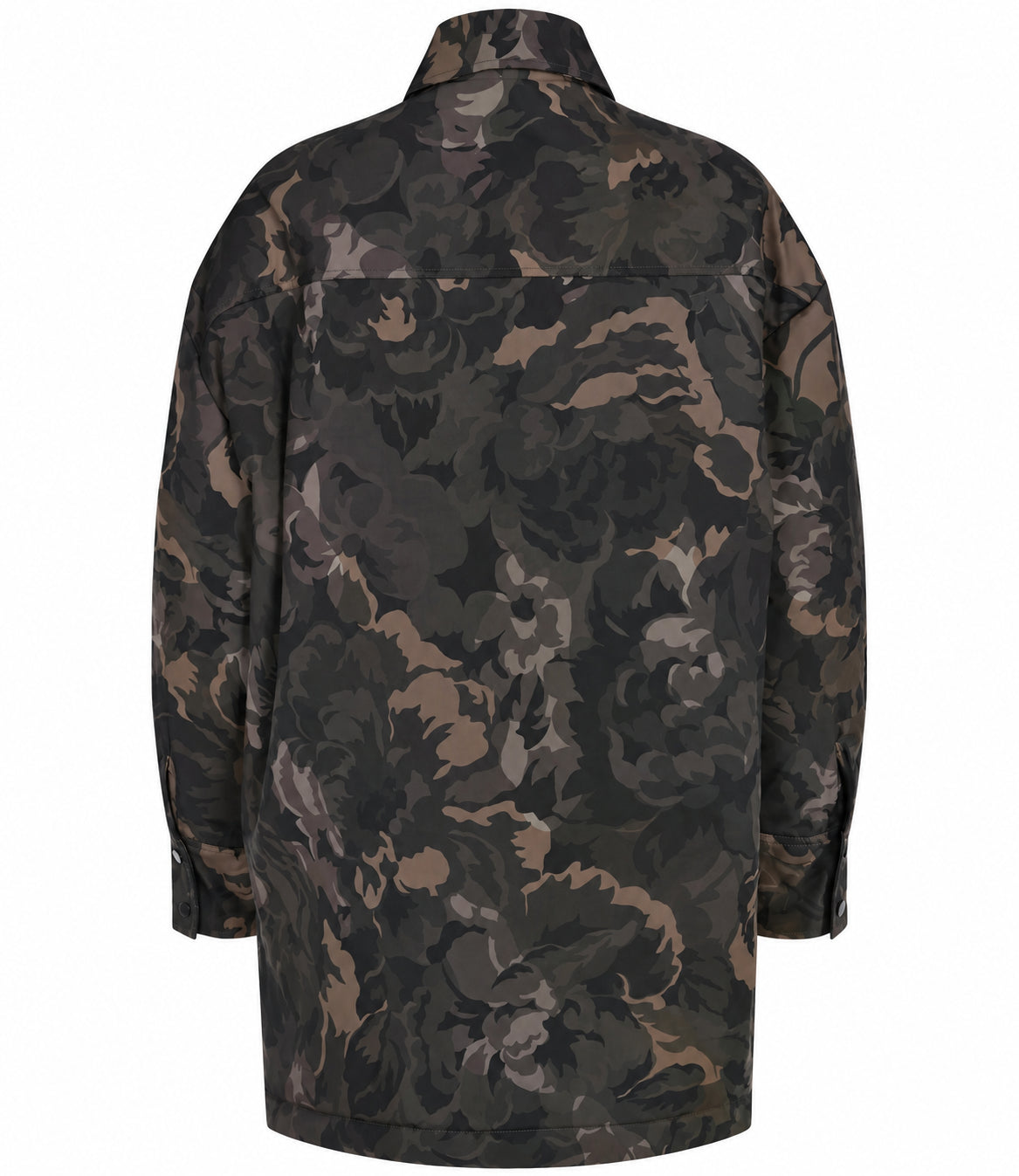 Giacca Pinko Barengo Overshirt Tela Tecnica Camouflage – Militare
