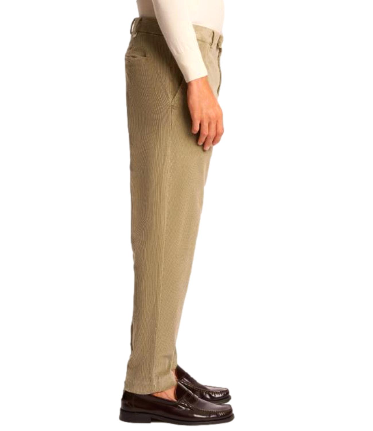 PT Torino Pantaloni Rebel in velluto beige