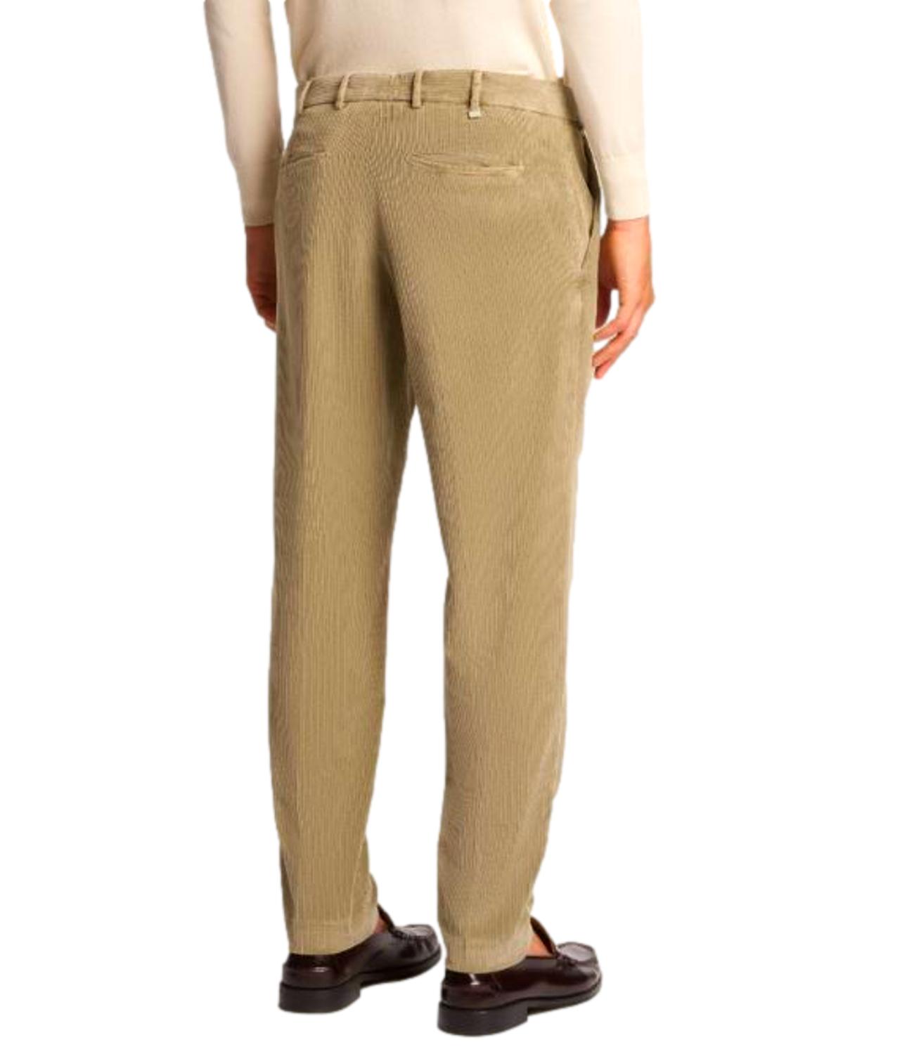 PT Torino Pantaloni Rebel in velluto beige