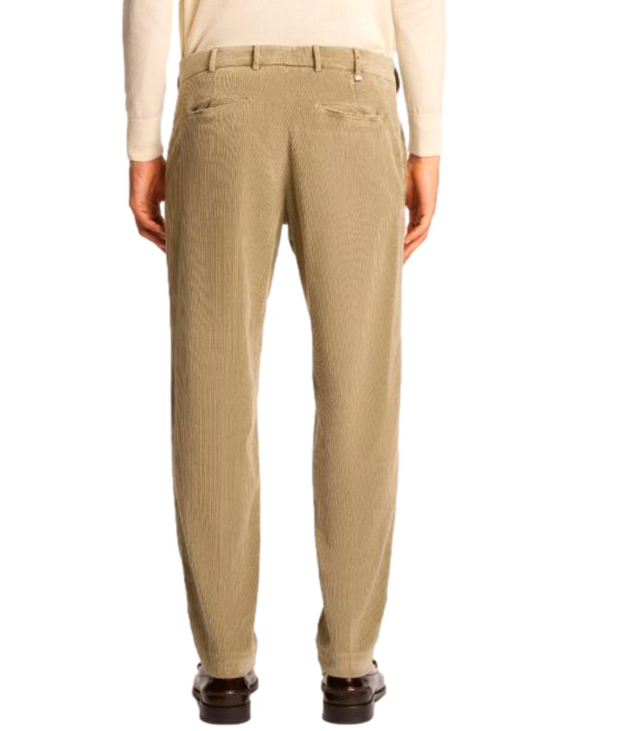 PT Torino Pantaloni Rebel in velluto beige