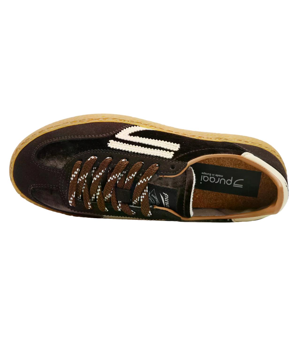 Sneakers Puraai donna tiramisu marrone
