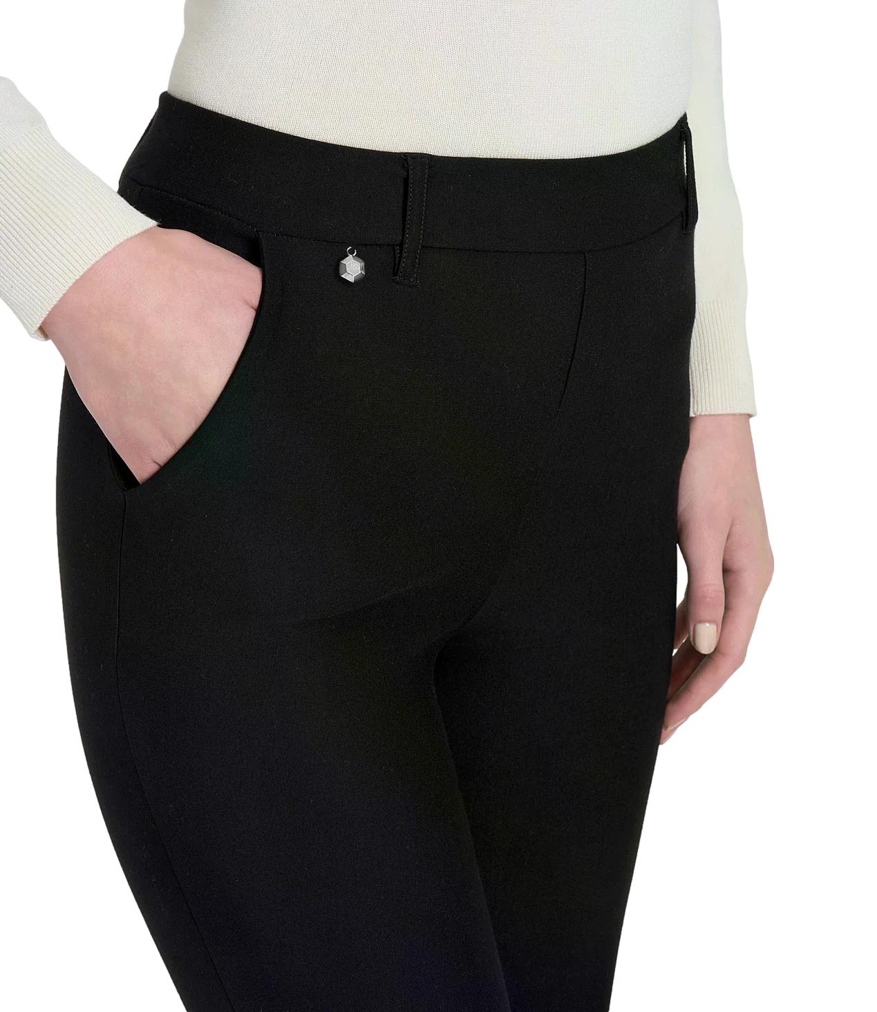 Ragno Pantalone STRAIGHT Nero Donna