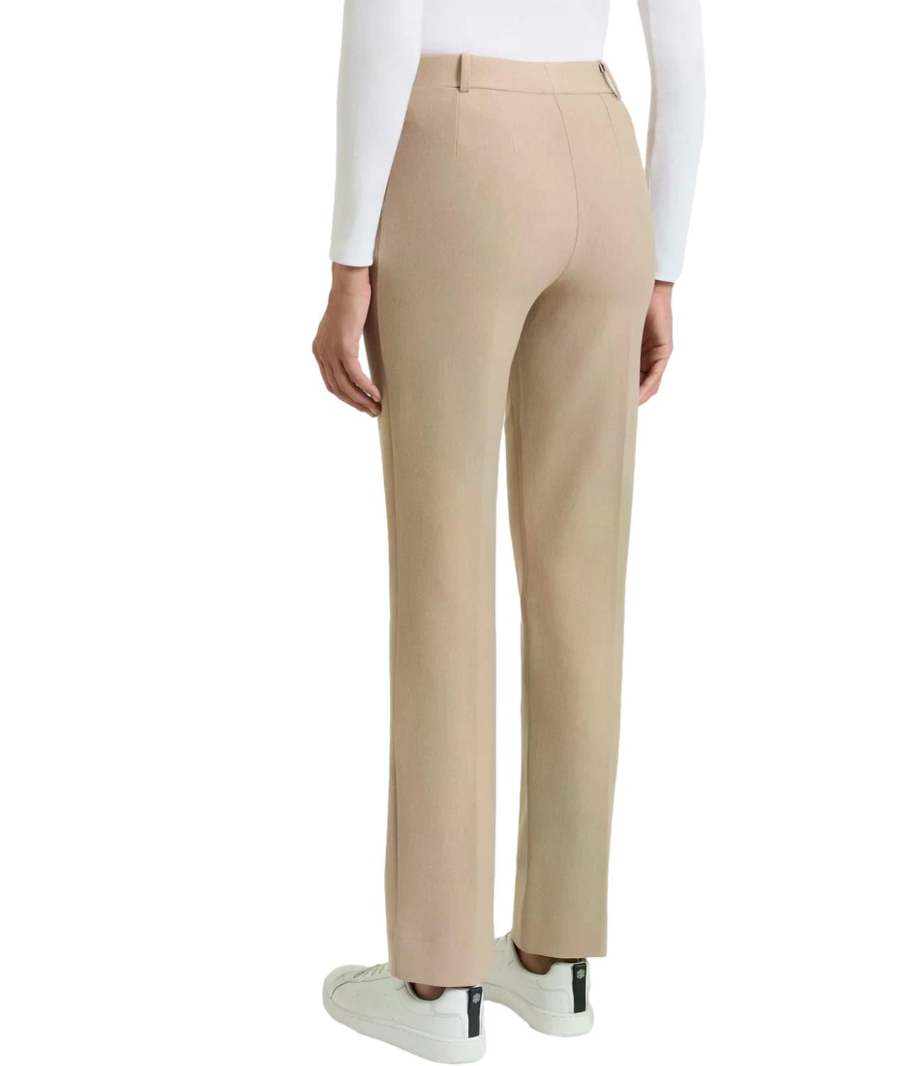 Ragno Pantalone STRAIGHT Cammello Mel. Donna