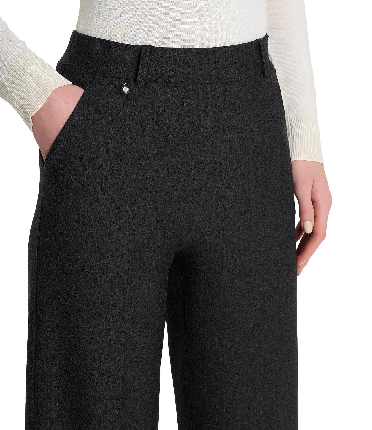 Ragno Pantalone PALAZZO / POCKETS Oscuro Mel. Donna