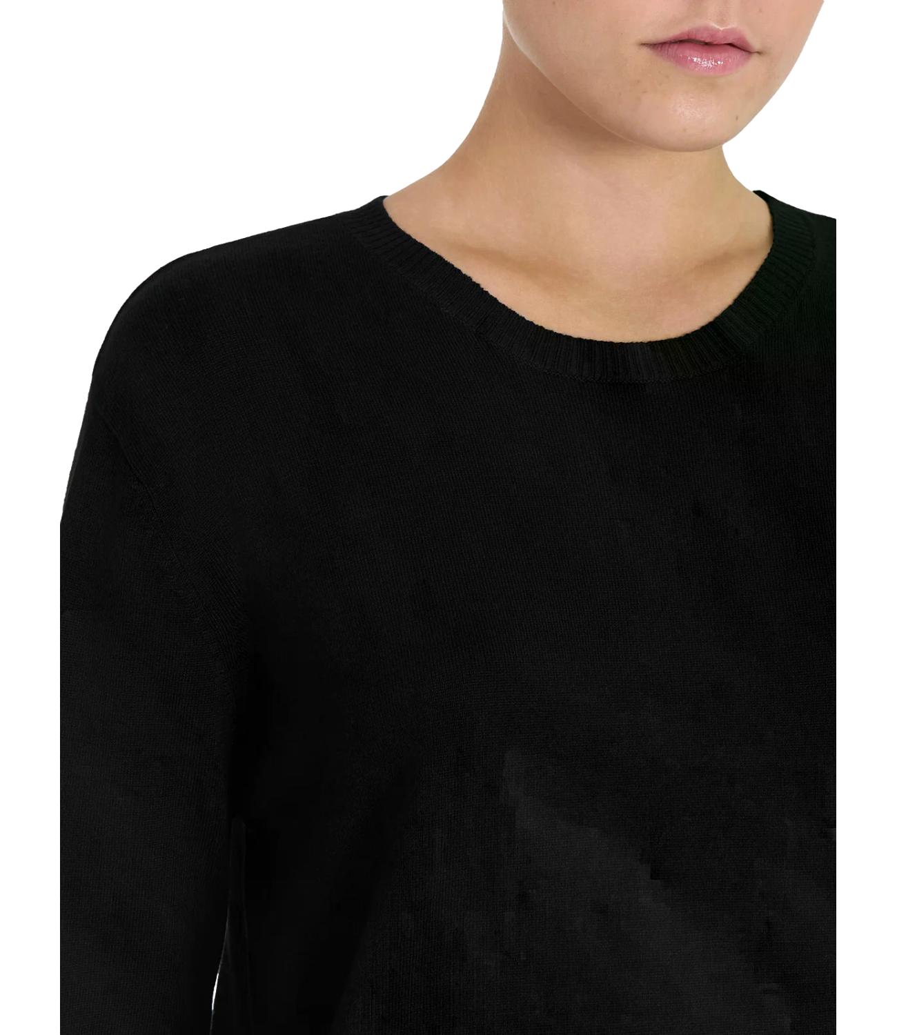 Ragno Maglia GIRO. ML F.12 Nero Donna