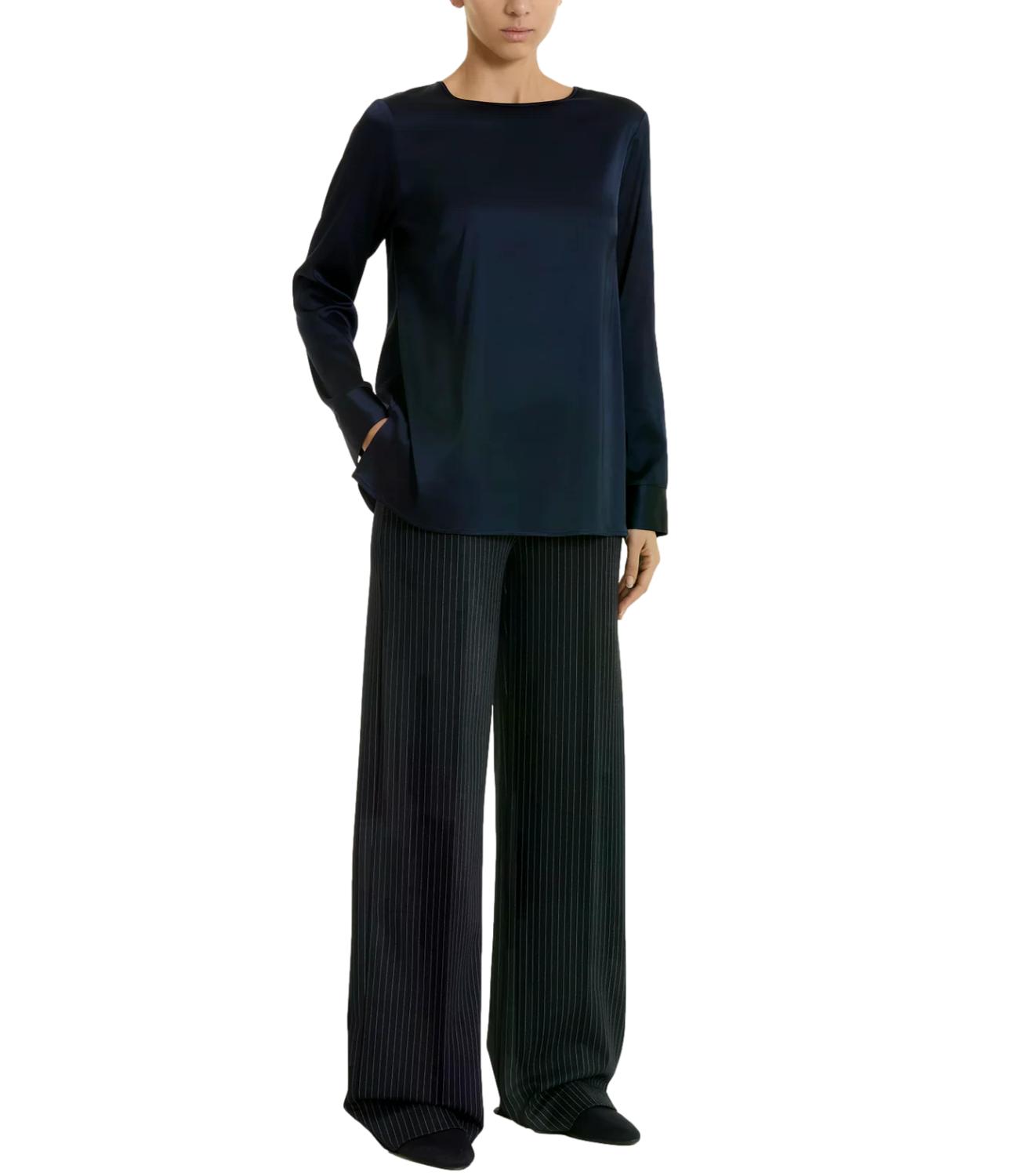 Ragno Maglia ML GIROCOLLO Bleu Donna