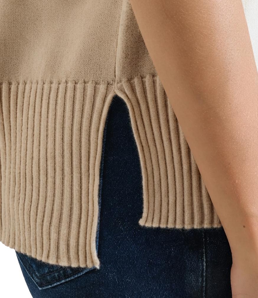 Ragno Maglia LUPETTO MM Cammello Mel. Donna