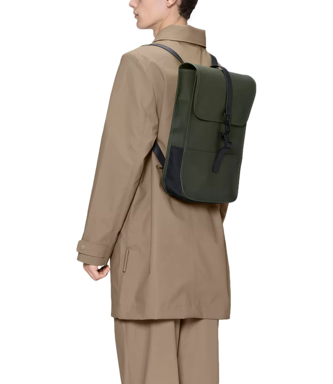 Rains zaino verde militare backpack mini
