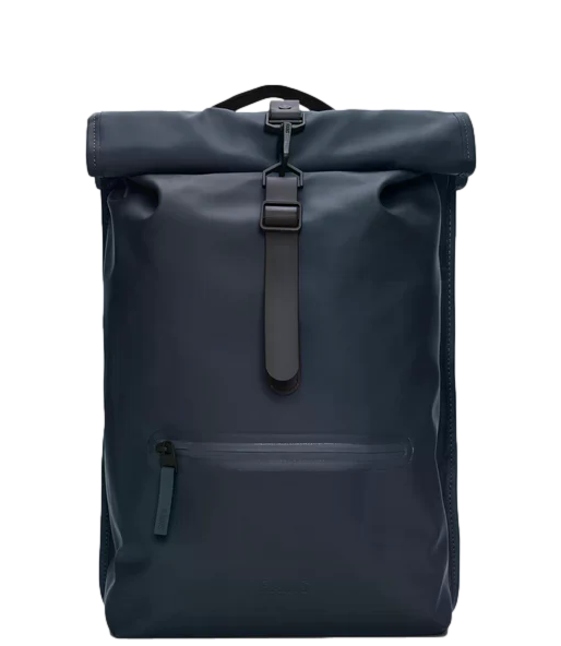 Zaino Rains blu navy Rolltop Rucksack