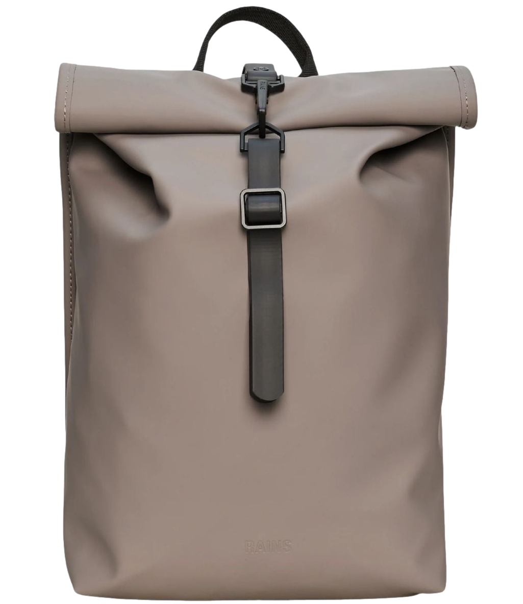 Rolltop Rucksack Mini di Rains cinder