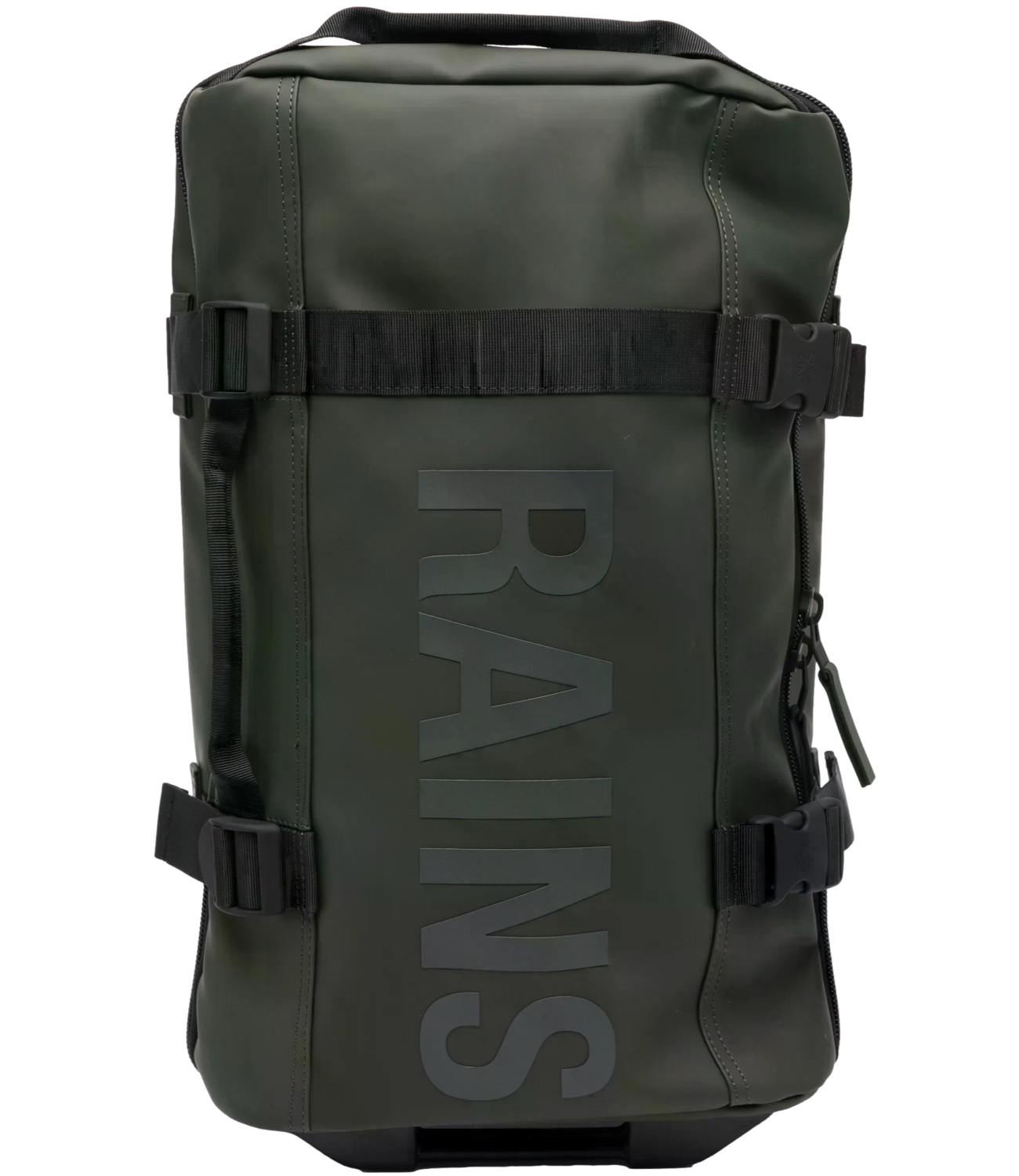 Rains trolley Texel cabin bag verde militare