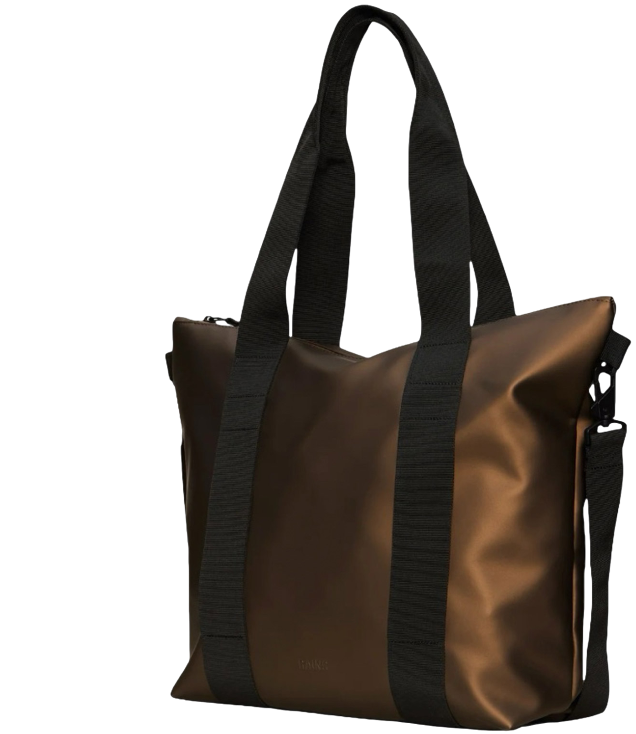 Tote bag mini bronzo comet Rains