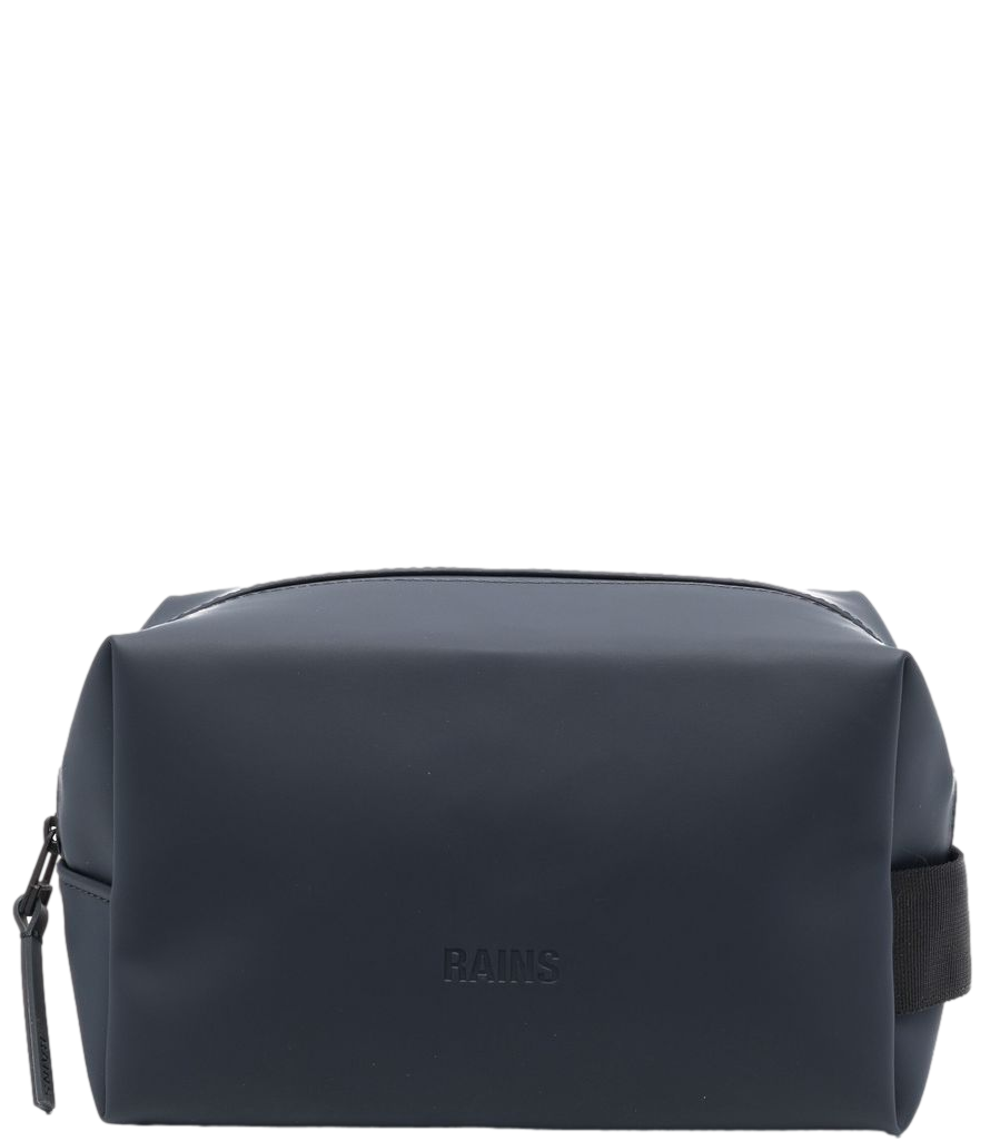 Rains pochette blu navy Wash Bag Small