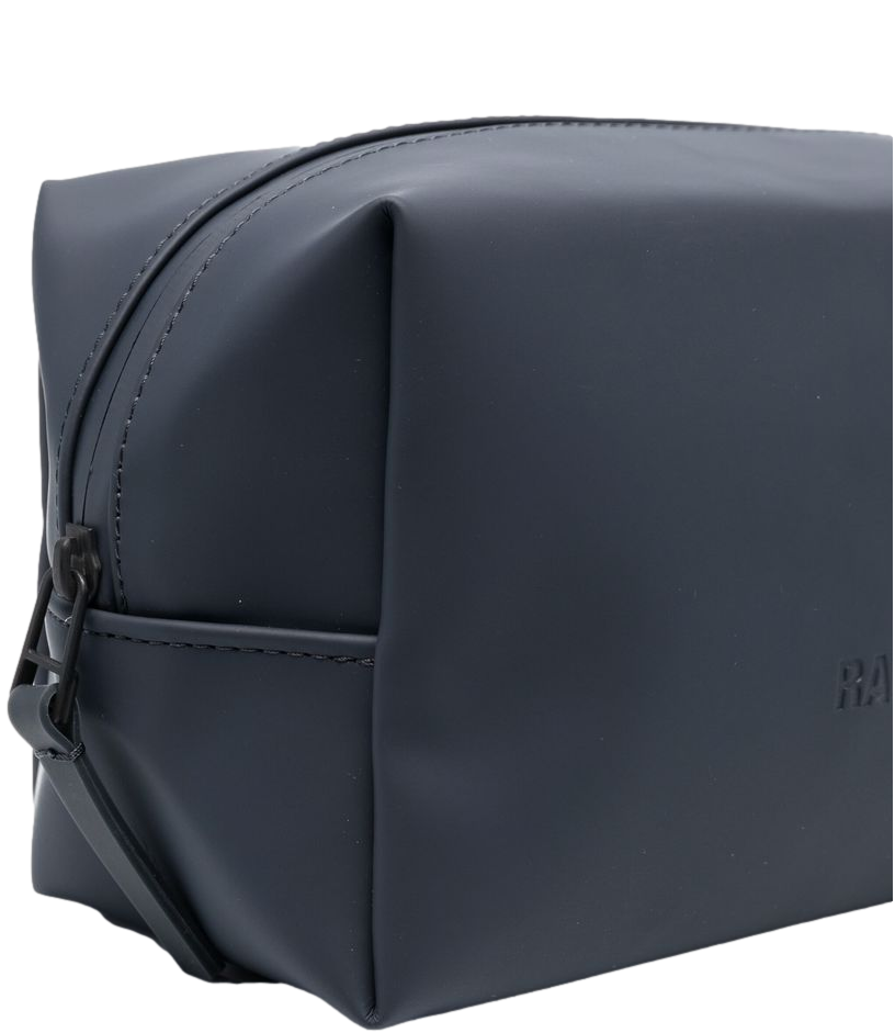 Rains pochette blu navy Wash Bag Small